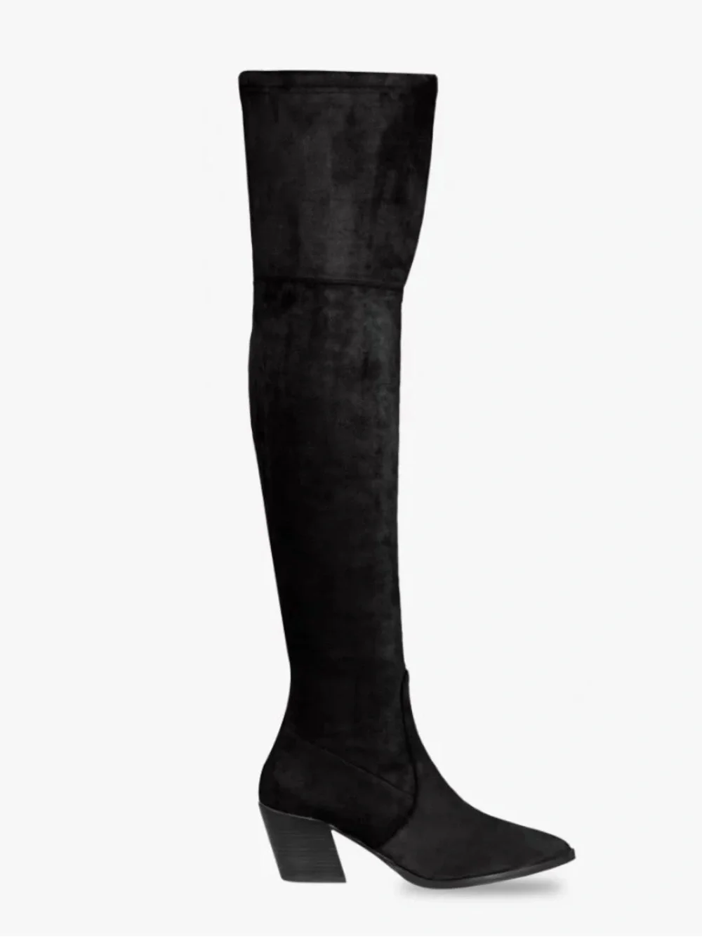 Thursday Boot Company Black  Tempest Over The Knee Boots Size 9